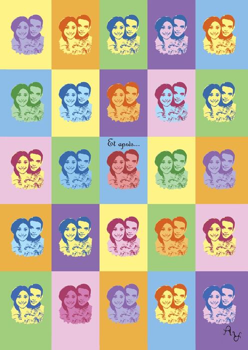 Faire-part Andy Warhol